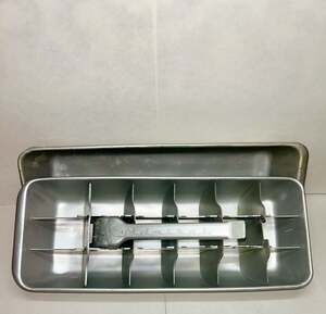Vintage Admiral Aluminum Lever-Release Ice Cube Tray